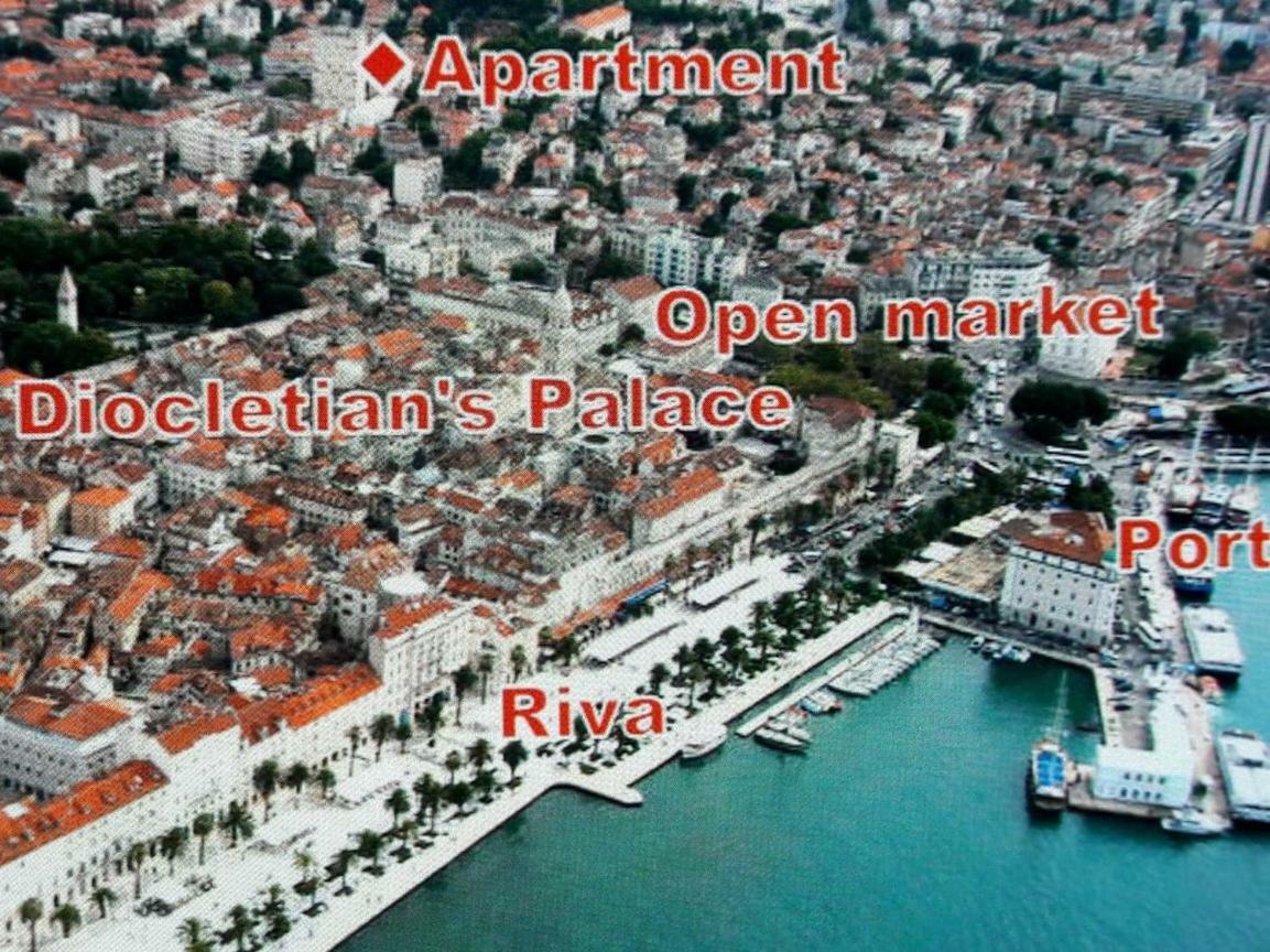 Apartment Brazuca-Center Split Dış mekan fotoğraf